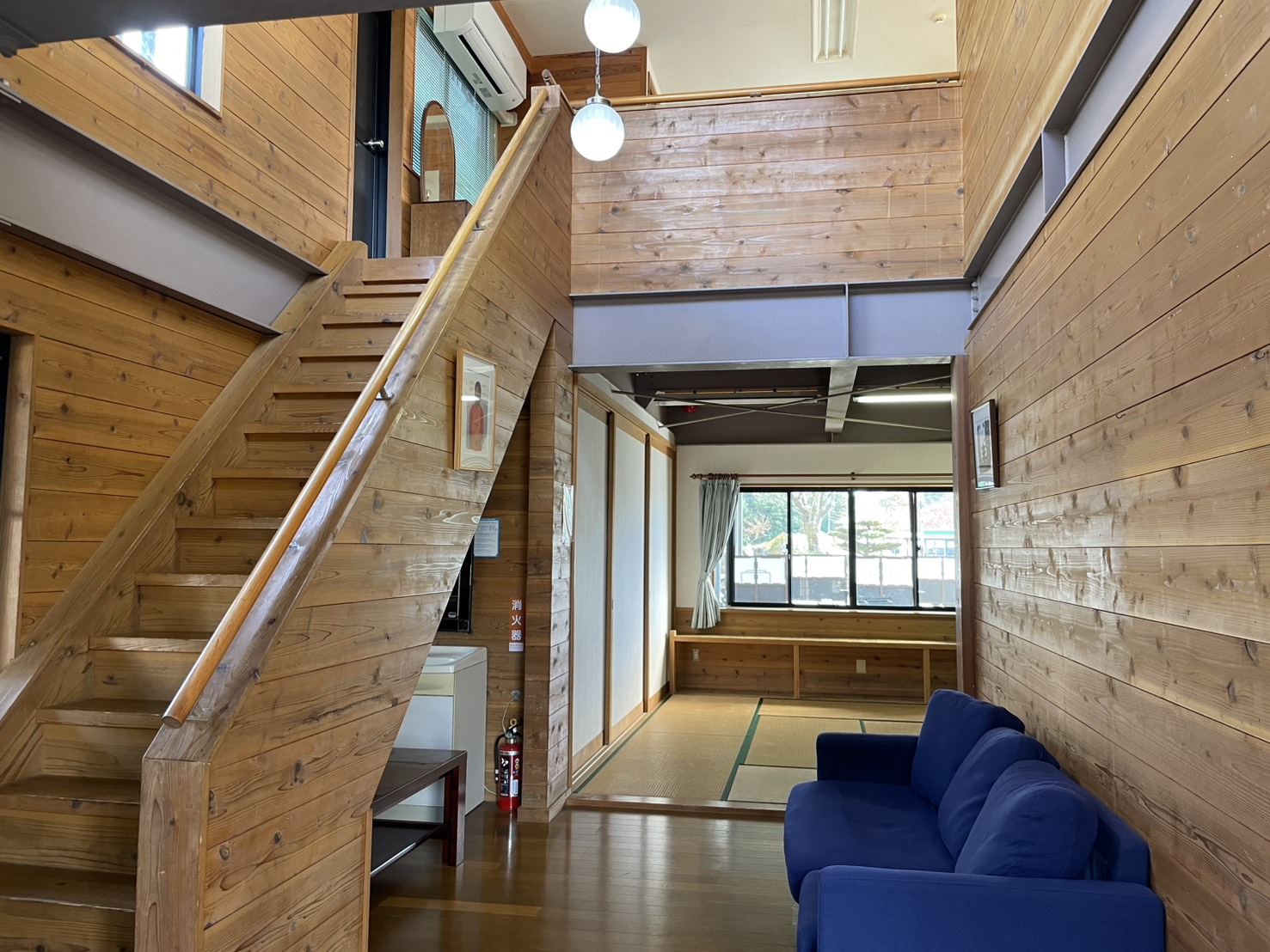 BBQハウス吹き抜け